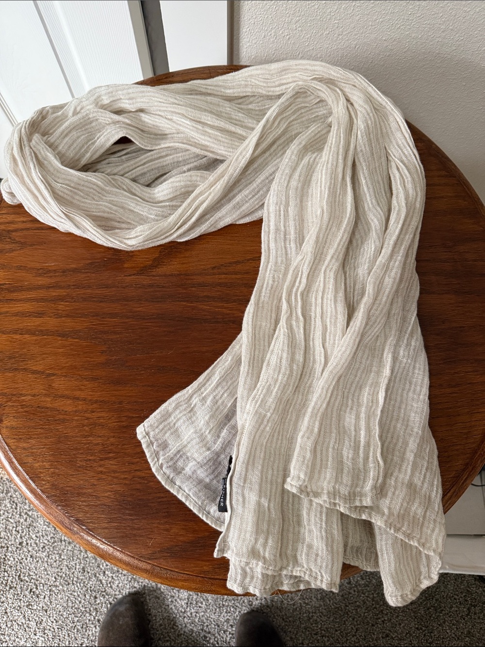 Linen scarf Eileen Fisher